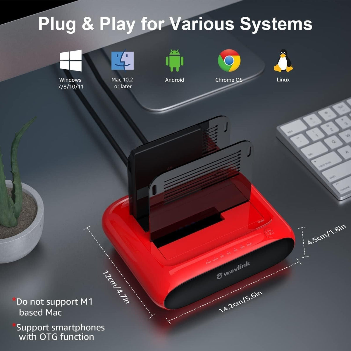Clone-Enabled Dual Bay External Hdd Dock-1915196522291662849
