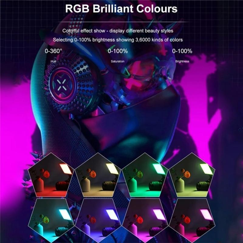 Rgb Led Fill Light For Dslr And Gopro Photography-1915198418117070849