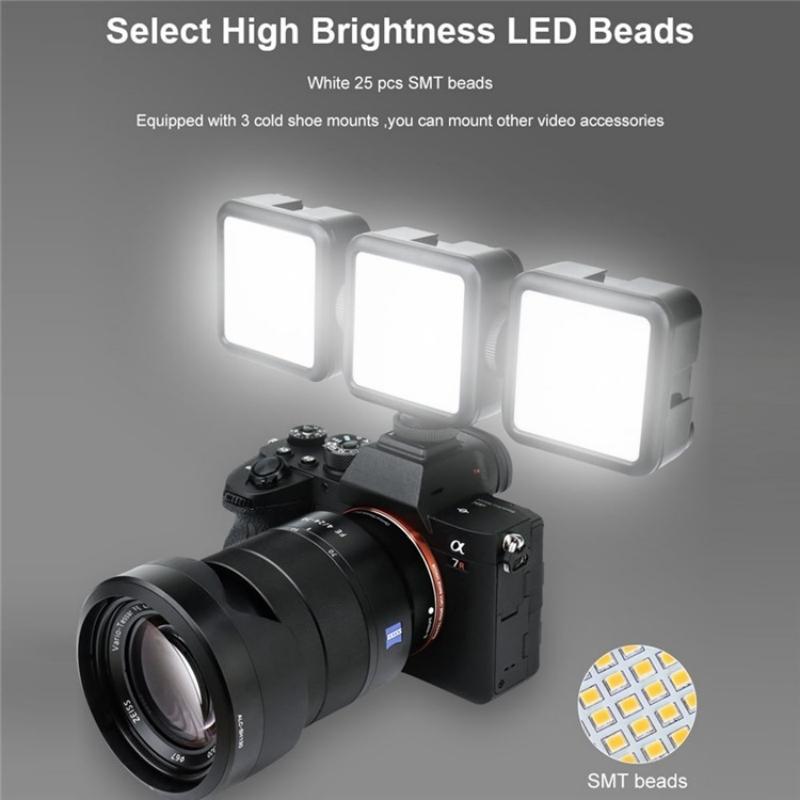 Portable Led Video Light For Photography - 5600K Mini Fill Lamp-1915198020669018113