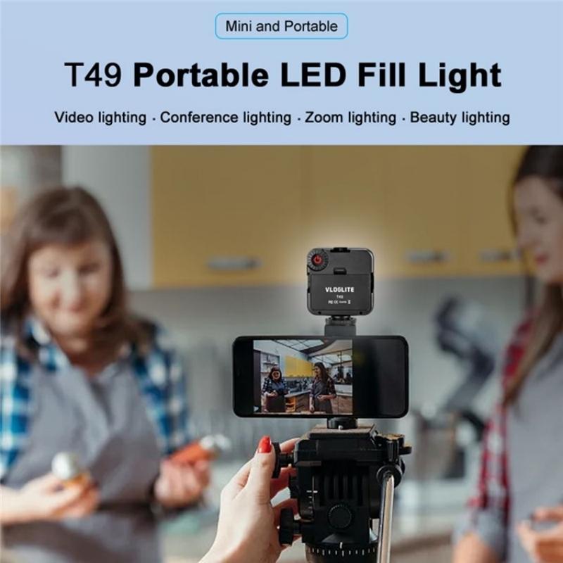 Portable Led Video Light For Photography - 5600K Mini Fill Lamp-1915198020669018113