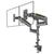 Full Motion Dual Arm Clamp For 22-32 Inch Lcd Tv Monitor Desk Holder With Gas Spring-1964932234410594310