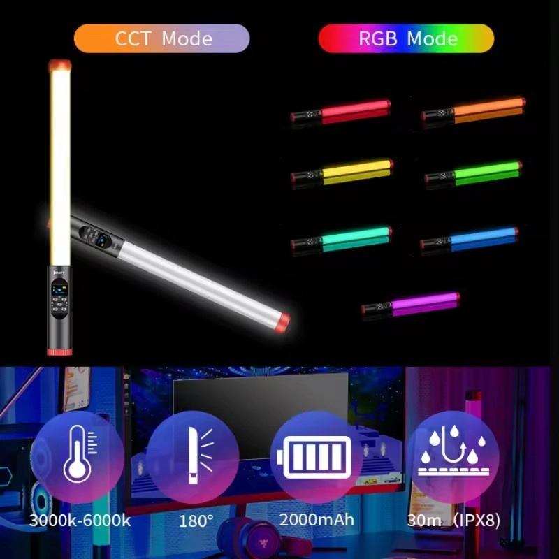 Waterproof Rgb Handheld Led Fill Light For Outdoor Photography-1964932253851193348