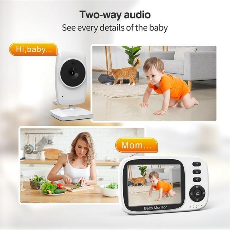 3.2 Baby Monitor With 2-Way Voice Temperature Monitoring & 3.2 Screen-1915196525848432647