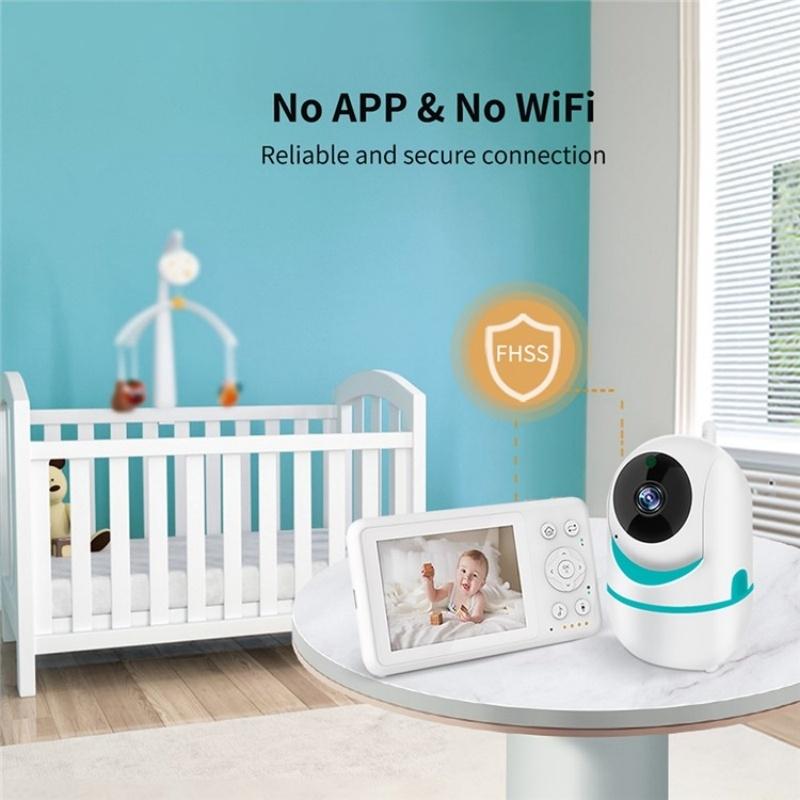 2-Way Voice Baby Monitor With 3.2 Lcd Screen-1915196519162712065