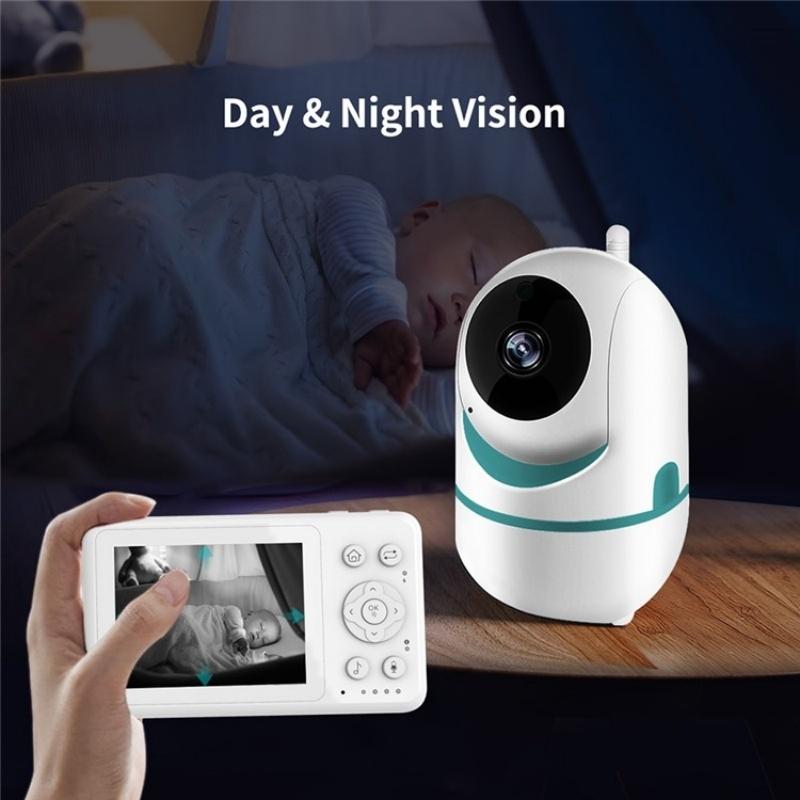 2-Way Voice Baby Monitor With 3.2 Lcd Screen-1915196519162712069