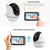 4.5 Video Baby Monitor With Two-Way Voice Temperature Display And Music Player-1915196514691584001