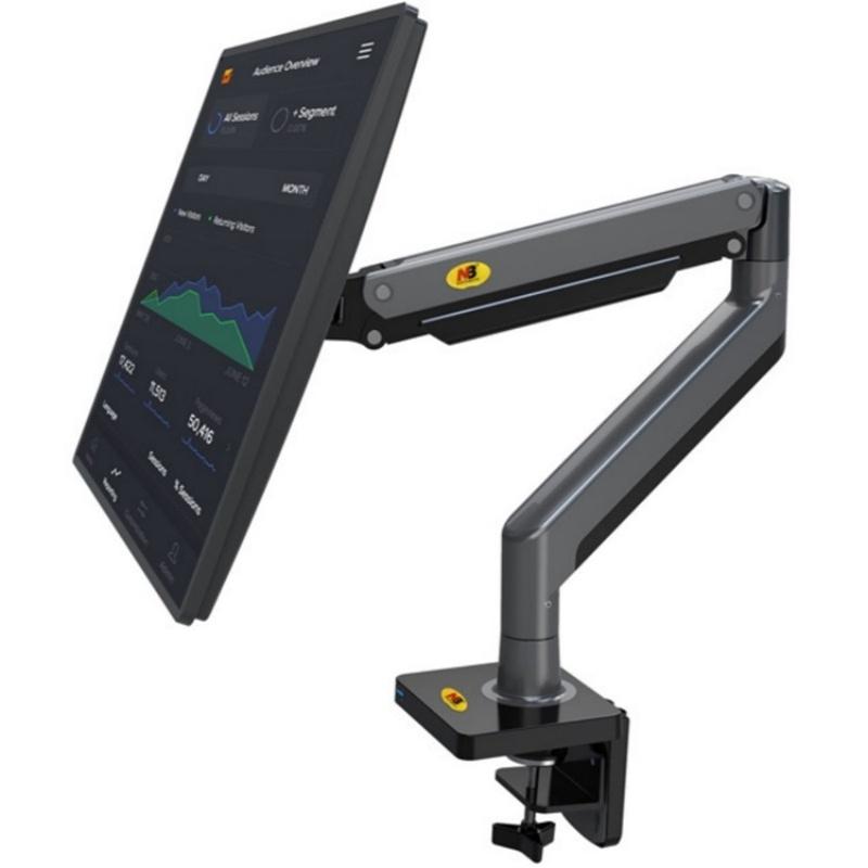 Adjustable Aluminum Monitor Holder - Rotatable 22-40 Inches-1964932323703132160