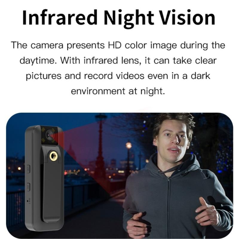 Outdoor Sports Video Camera With Night Vision And Rotatable Lens-1964932272671035396