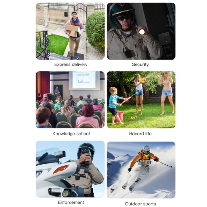 Outdoor Sports Video Camera With Night Vision And Rotatable Lens-1964932272671035400
