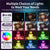 V17 Live Broadcast Magnetic Phone Photography Lamp With Rgb Led Fill Light-1915198062293291014