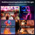 V17 Live Broadcast Magnetic Phone Photography Lamp With Rgb Led Fill Light-1915198062293291015