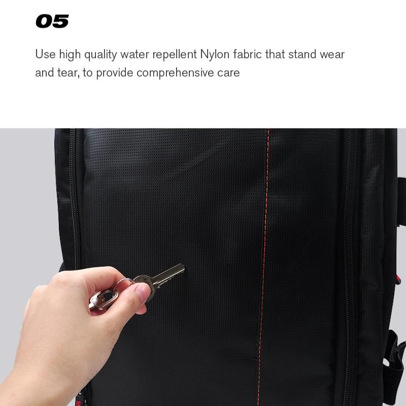 Waterproof Nylon Backpack For Dji Ronin Sc And Mavic 2 Drone - Portable And Travel-Friendly-1915198037672726533