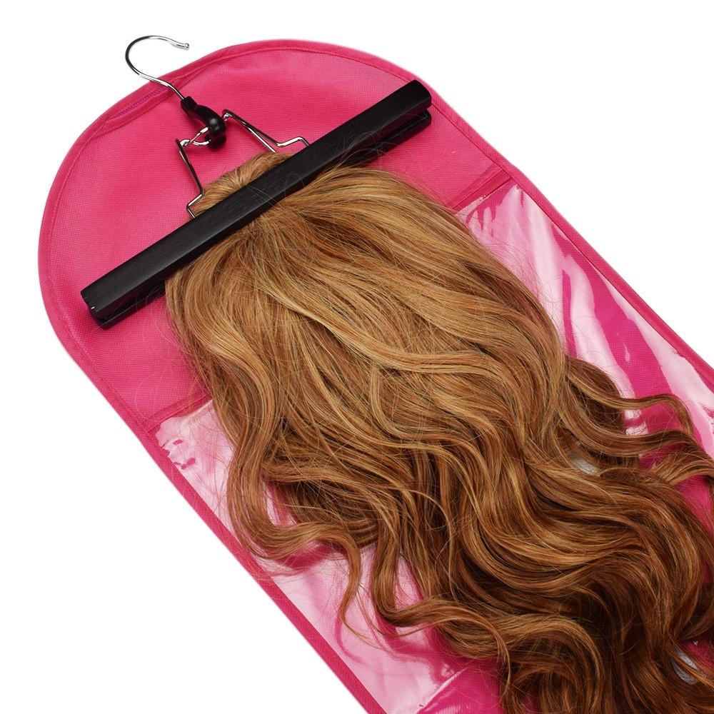 Secure Hair Extension Storage Hanger - Protective Bag-1915196851972345856