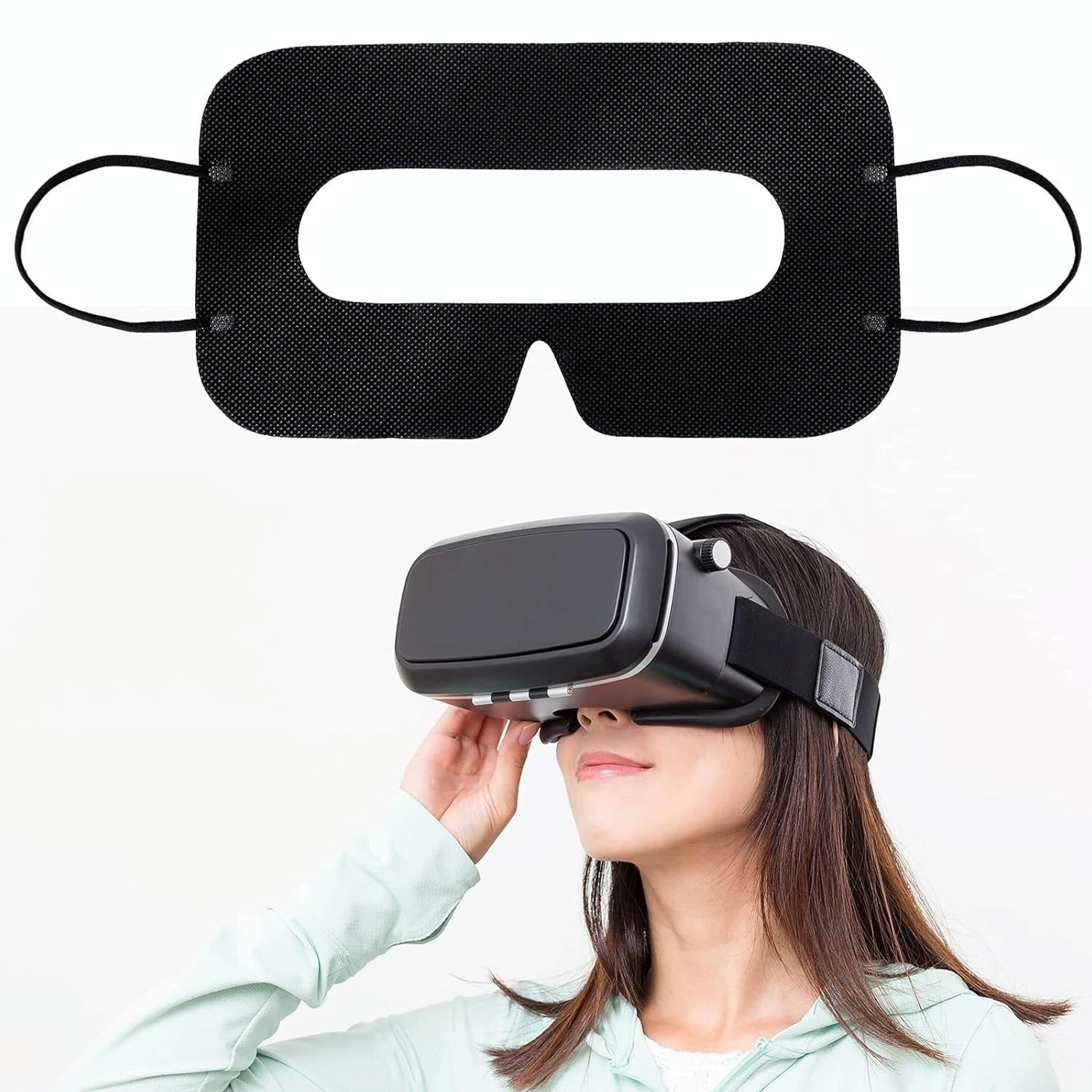 100 Eye Mask Pads For 3D Glasses - Vr Compatible-1915197717831880705