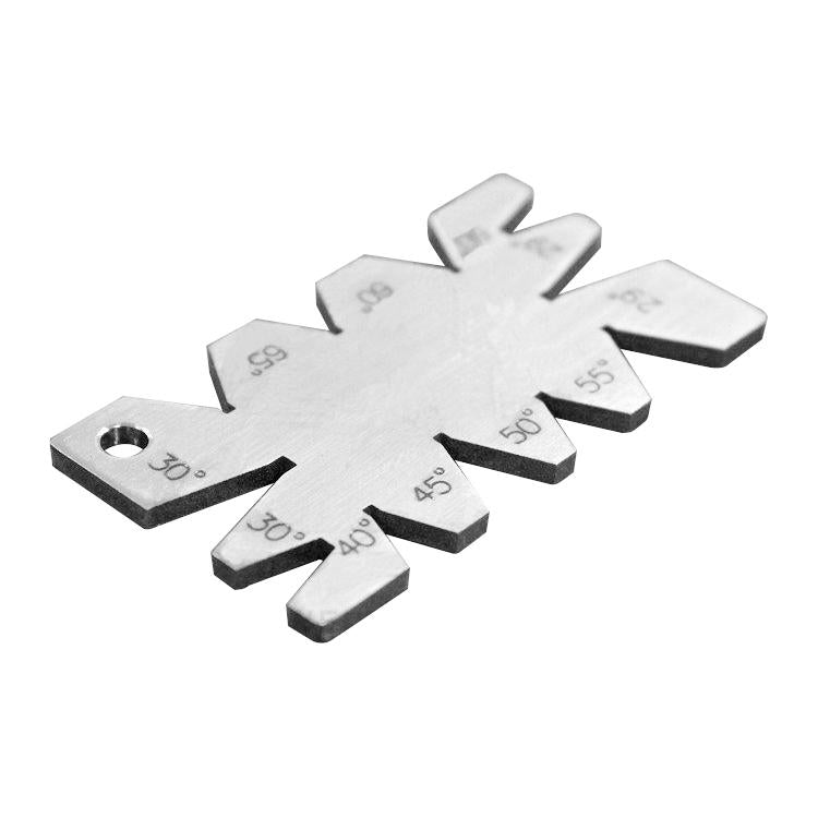 Thread Cutting Angle Gauge - Stainless Steel Measuring Tool-1915197081811816448