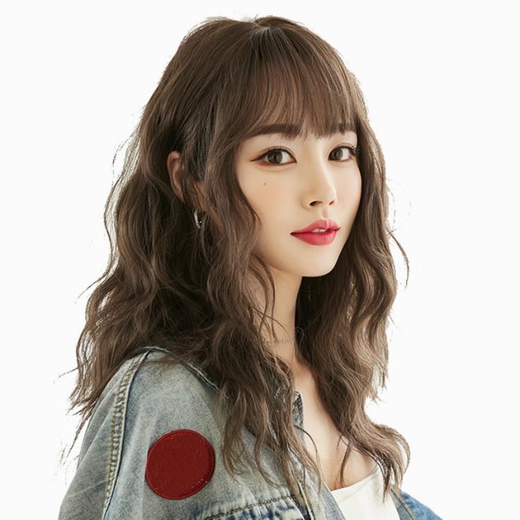 Long Hair Wig With Bangs 54Cm Wool-1915198325125156866