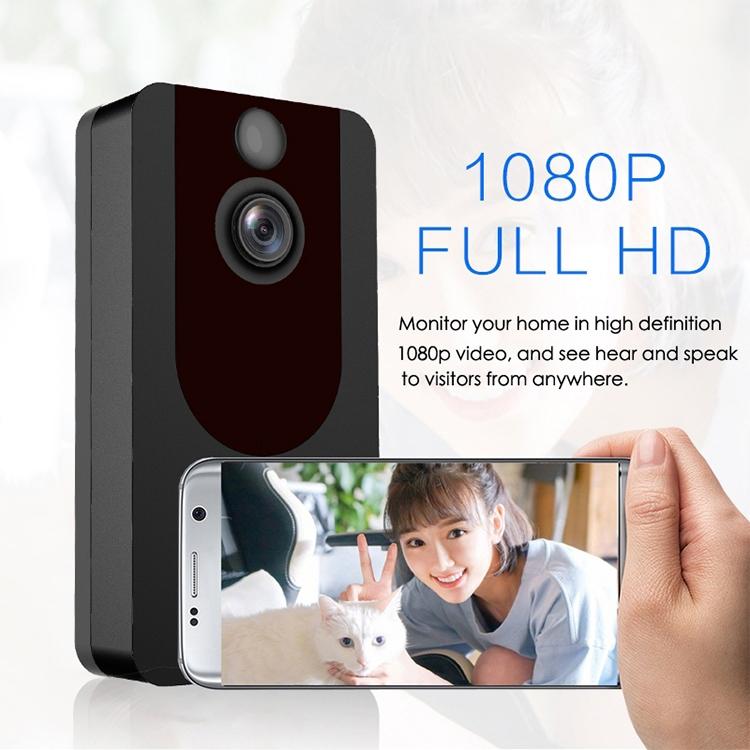 1080P Full Hd Wifi Security Doorbell With Intercom And Weather Resistance-1915197884018593796