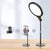 26Cm Live Broadcast Beauty Light Bracket With Cooling Bracket - Medium Version Black-1915196651434283016