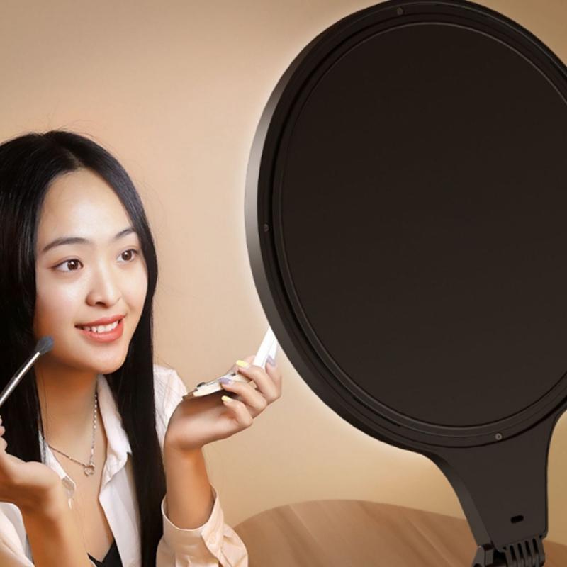 26Cm Live Broadcast Beauty Light Bracket With Cooling Bracket - Medium Version Black-1915196651434283011