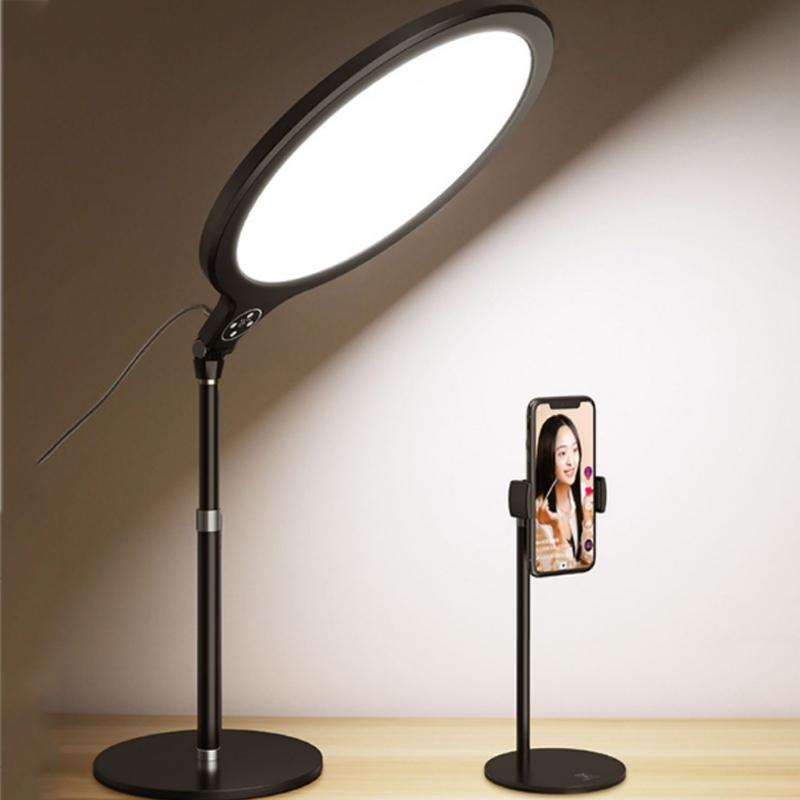 26Cm Live Broadcast Beauty Light Bracket With Cooling Bracket - Medium Version Black-1915196651434283012
