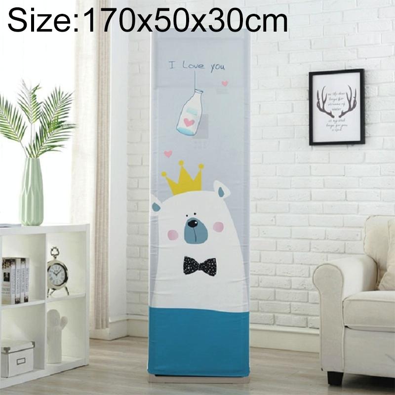 Love Bear Fabric Dust Cover - 170X50X30Cm Vertical Cabinet Type All-Inclusive Ac-1915198285174411264