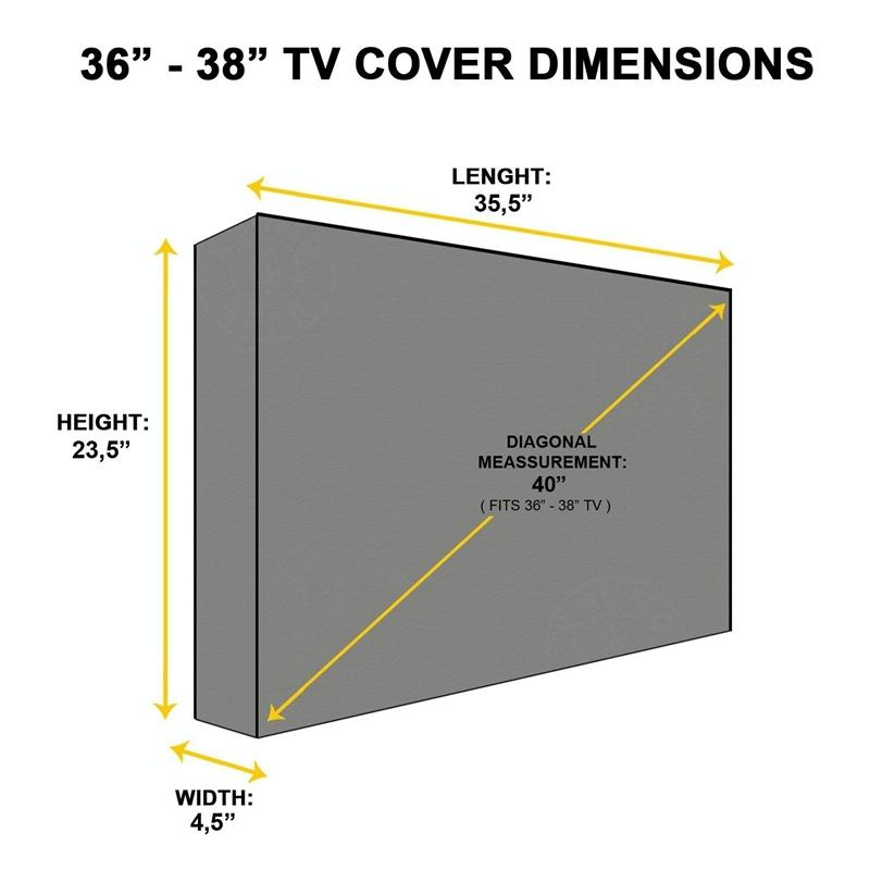 Universal Outdoor Tv Cover - Waterproof & Dustproof 30-32 Inch-1915198117465165831