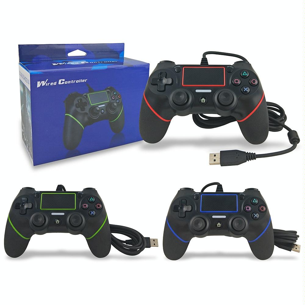 Wireless Game Controller For Ps4 - Wired Handle-1915196923975962628