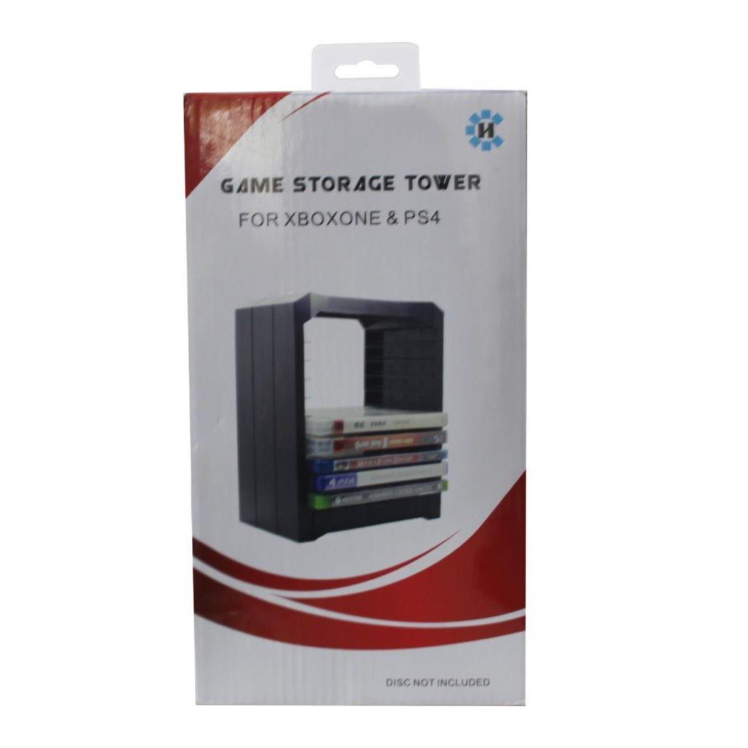 Ps4 Game Disc Storage Box - Organize Accessories & Host Panel-1915198404338782211
