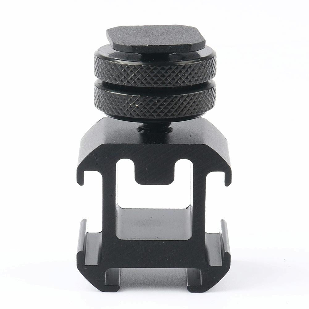 Universal Camera Hot Shoe Base - 2Pcs Three-Head Rotary-1915198017850445828