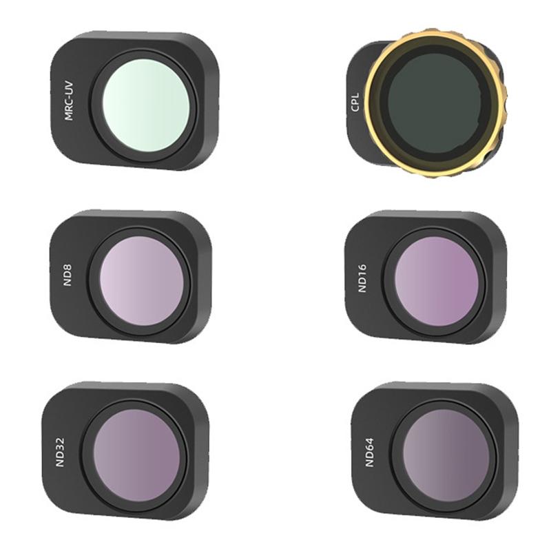 6-In-1 Mini Pro Camera Filters Uv Cpl Nd8-64-1922443442303143936