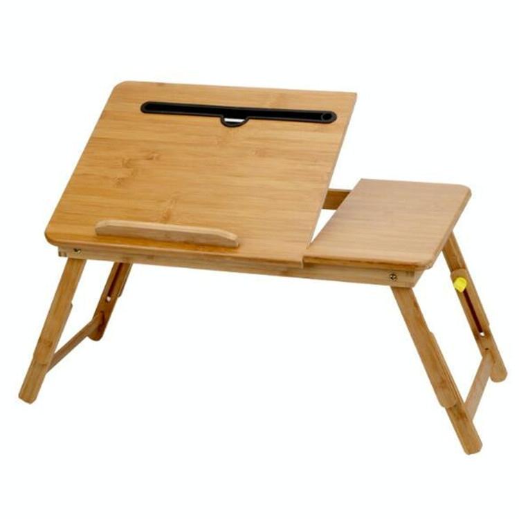 Foldable Laptop Table With Card Slot - Simple And Lazy Design-1964932161324847113