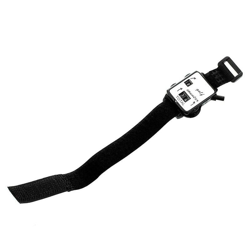 Black Portable Golf Watch With Manual Counter-1964932228697952259