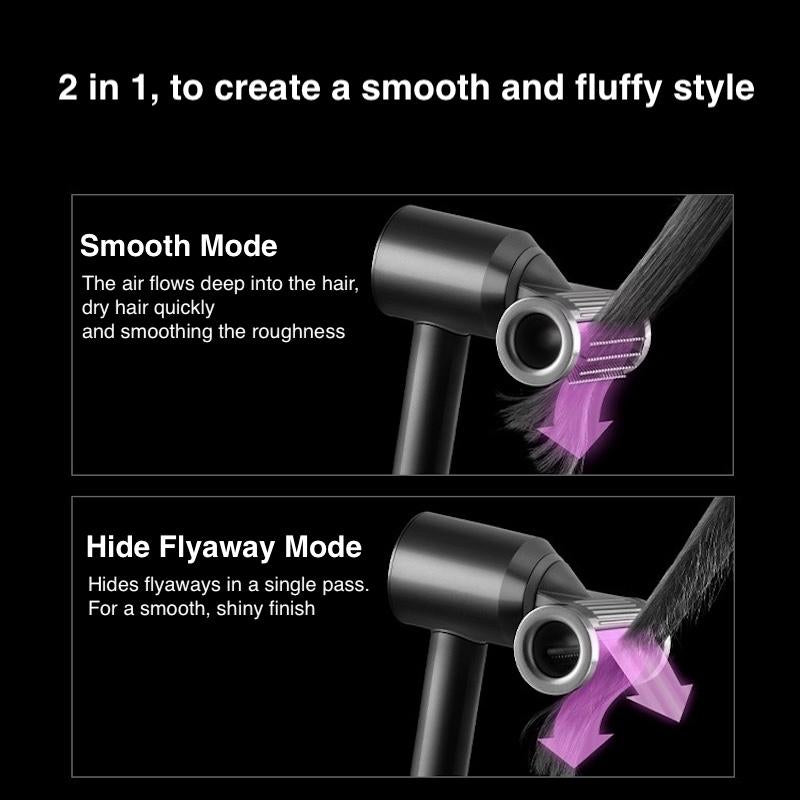 Smooth Flyaway Nozzle For Dyson Hair Dryer-1915197915362627588
