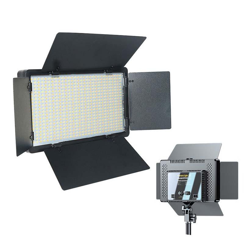 55W Flat Panel Live Broadcast Fill Light With Knob - 3000K-6500K-1964932327201181696