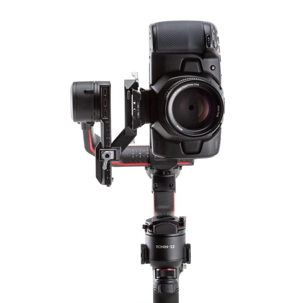 Vertical Camera Mount For Dji Rs 2 / 3 Pro For Extended Shooting-1915197906101604356