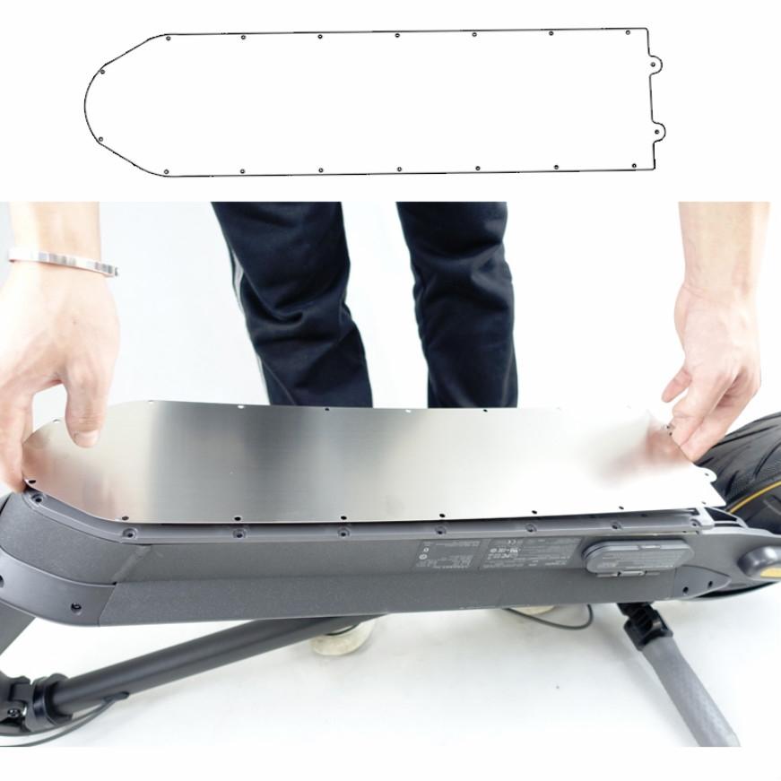 Waterproof Stainless Steel Scooter Chassis Cover For Xiaomi Pro - Protection Accessories-1964932328908263431