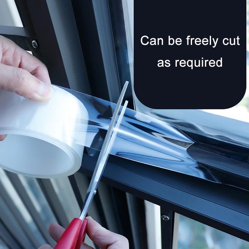 15M Long Window Frame Gap Tape - 3Cm Wide Plastic Steel-1915198097663856643