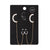 3-Piece Bluetooth Headset With Anti-Lost C-Type Earring Chain - Silver Pearl-1915197518933790721