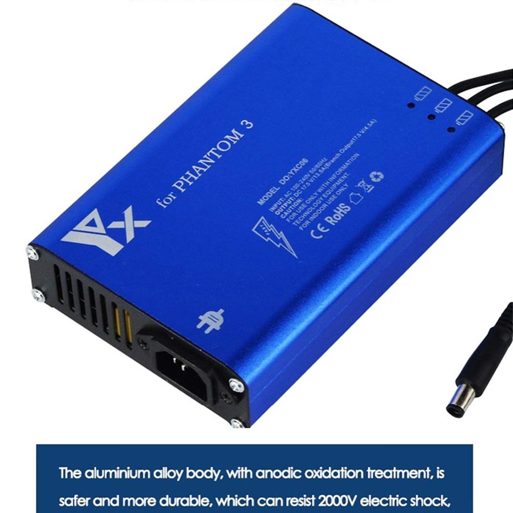 Intelligent 4 In 1 Battery Charger For Dji Phantom 3 Standard Se Fpv Drone-1922443447336308738