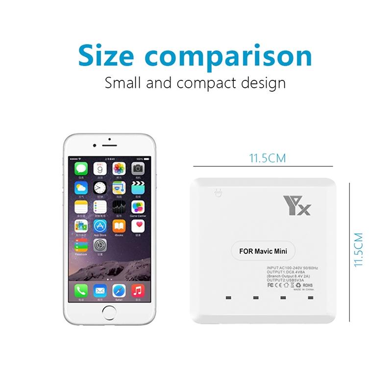 6-In-1 Usb Charger For Dji Mavic Mini Battery And Controller-1915197952532549634