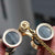 Classical Ladies Binoculars For Drama Watching With Chain - 3X25Mm Black-1915196514381205505