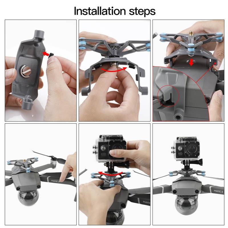 Rcgeek Mavic 2 Shock Mount Bracket Set-1915198118509547526