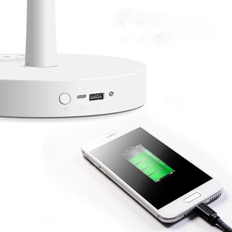 Multi-Function Rechargeable Fan Lamp With Telescopic Bracket-1915197395445092353