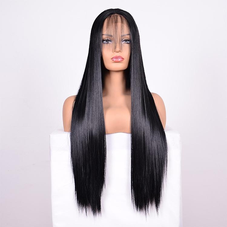 1 Style Straight Lace Front Human Hair Wig - 16-1915198136872210432