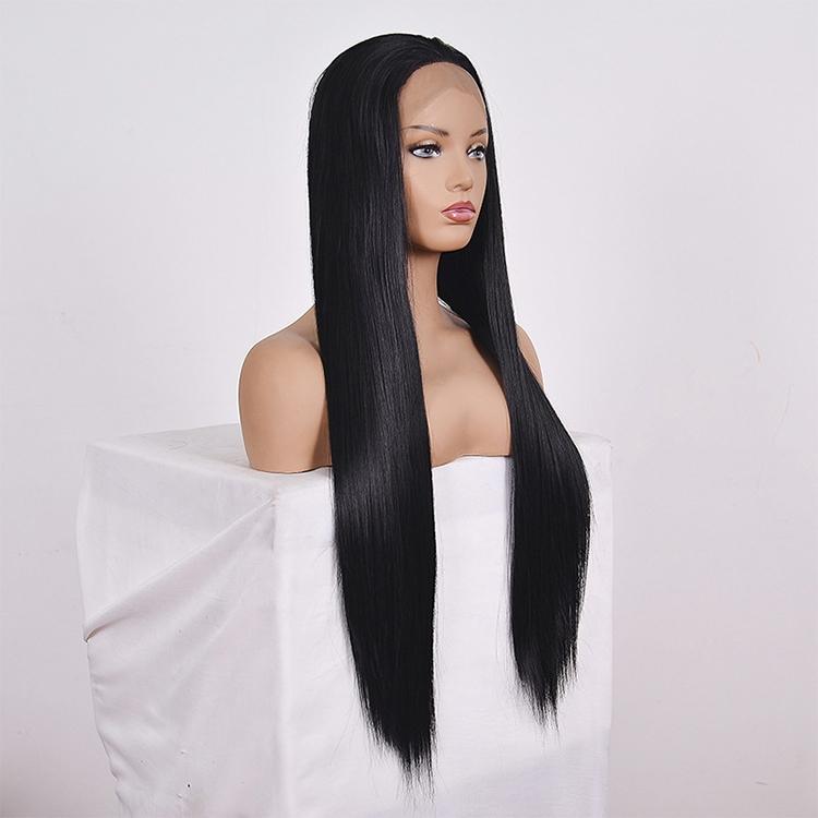 26 Straight Lace Front Human Hair Wig - Style 2 No Code - Natural Look-1922443439690092545