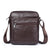 Men Cowhide Leather Crossbody Bag Vertical Shoulder Business Bag Coffee-1915196694170046471