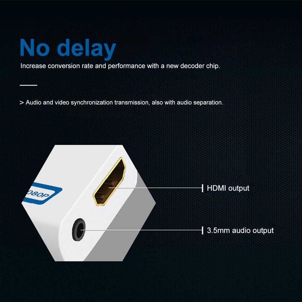 1080P Hdmi Converter With Audio For Wii-1915197847372959750