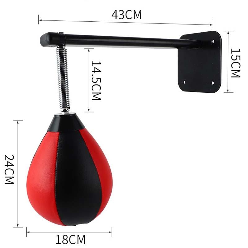 Vent Inflatable Wall-Mounted Speed Ball For Boxing And Martial Arts-1915198350446170118