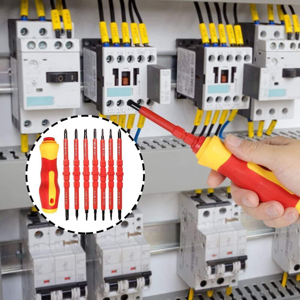 7-In-1 Insulation Repair Screwdriver Set - Multipurpose Tool-1915196894955573254