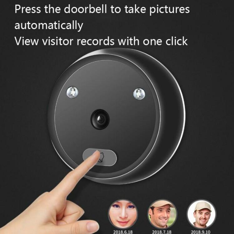 Smart Cat Eye Video Doorbell - 2.4 Hd Electronic Home-1915198381966364677